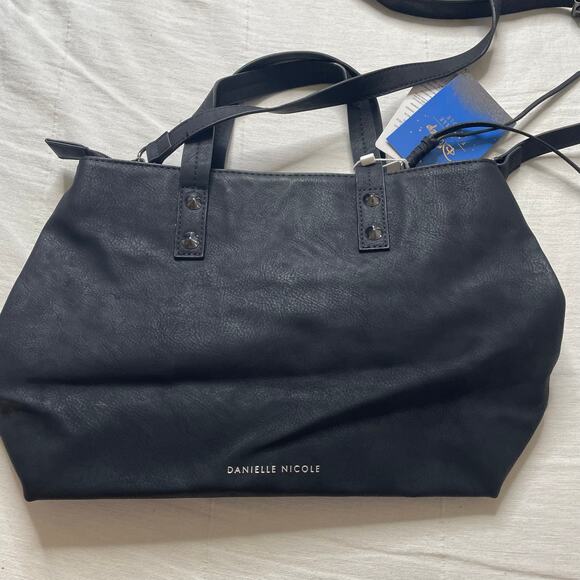 NWT Danielle Nicole Disney Villains Neon Cruella Mini Tote Crossbody Bag - Picture 3 of 7